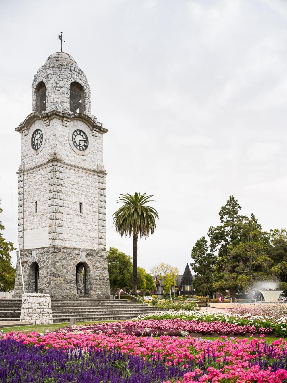 Carnmore Chateau Marlborough Blenheim Exterior photo The clock tower at the centre of the square